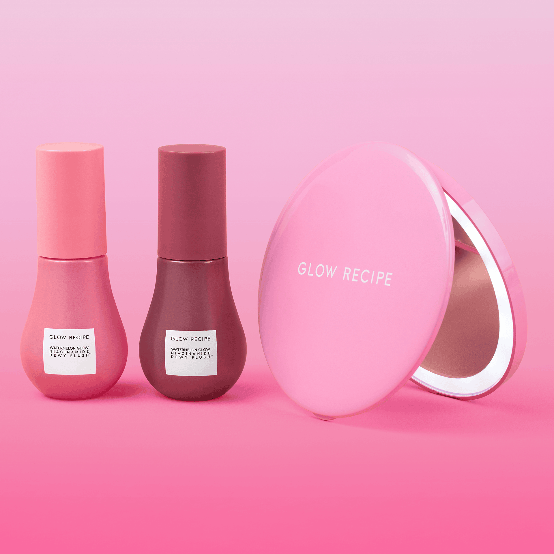 Glow recipe Glowing LED Compact Mirror - Mirrors Beauty