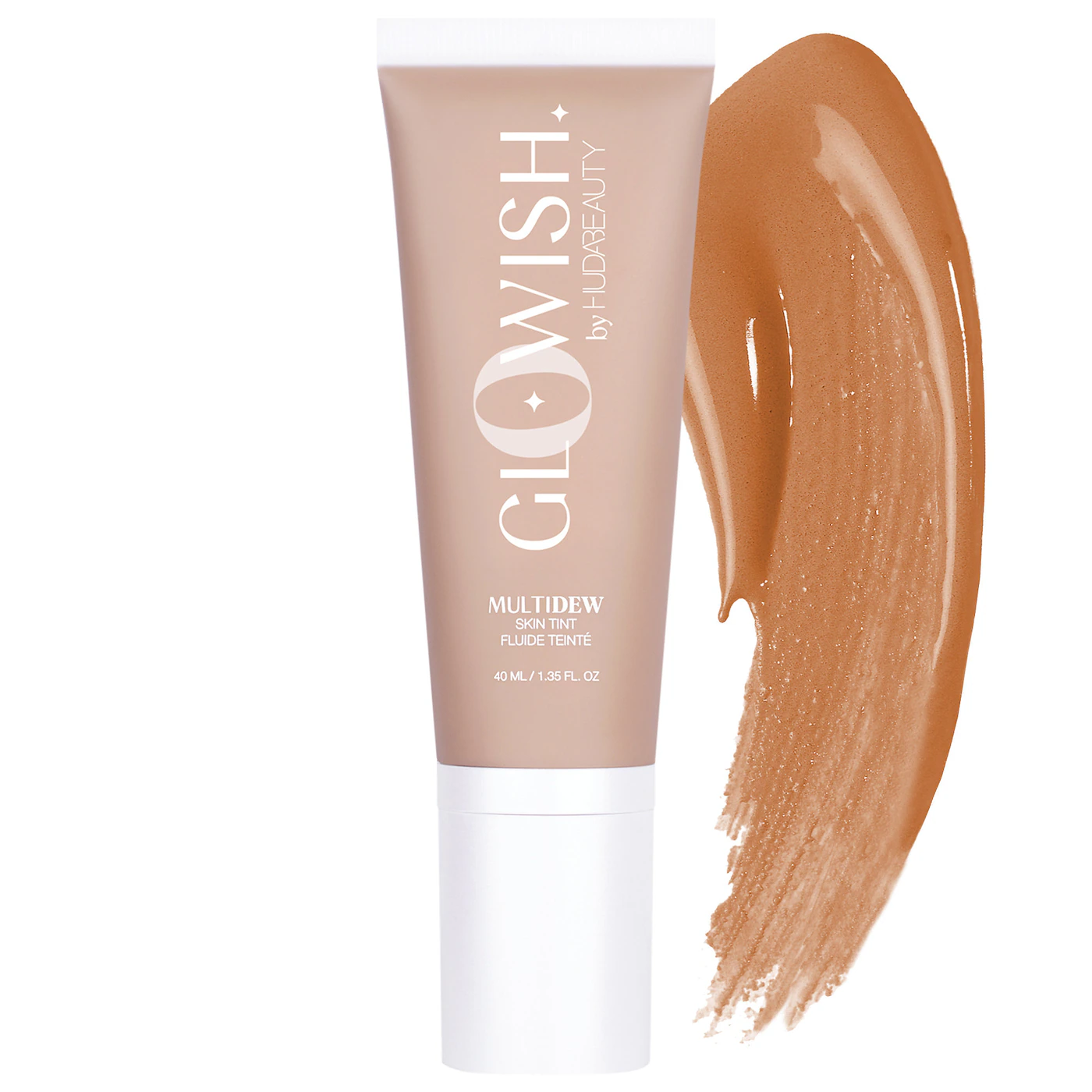 Huda Beauty GloWish Multidew Skin Tint - Mirrors Beauty