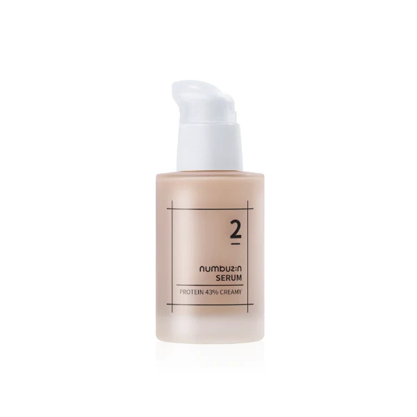 Numbuzin No.2 Protein 43% Creamy Serum - Mirrors Beauty