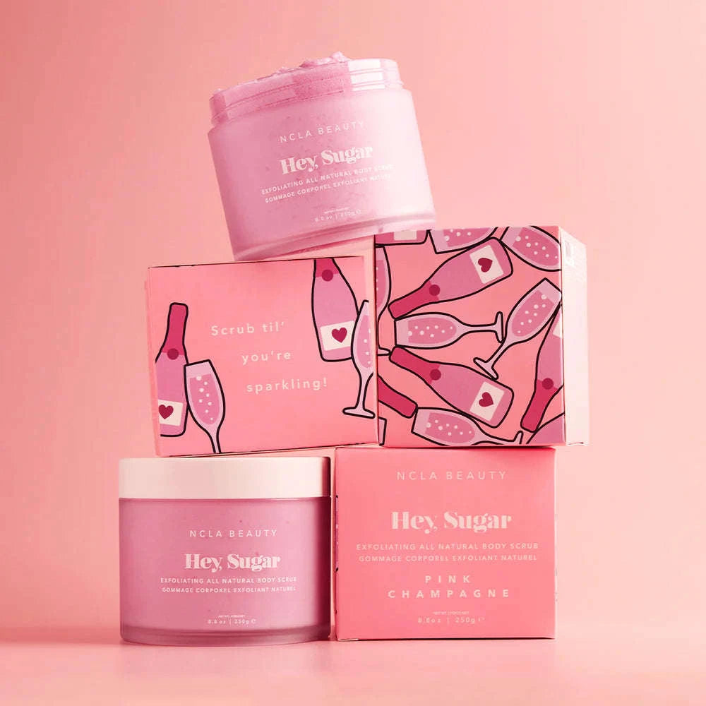 NLCA BEAUTY Hey, Sugar All Natural Body Scrub Mirrors Beauty