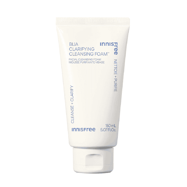 Innisfree Bija Trouble Cleansing Foam - Mirrors Beauty