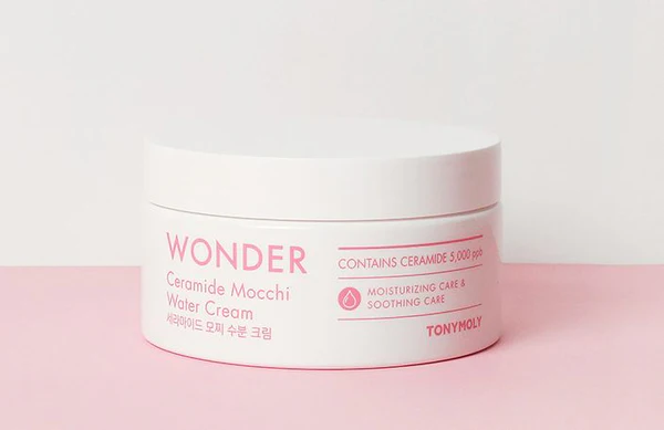 Tonymoly Wonder Ceramide Mocchi Water Cream - Mirrors Beauty