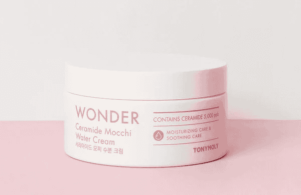 Tonymoly Wonder Ceramide Mocchi Water Cream - Mirrors Beauty