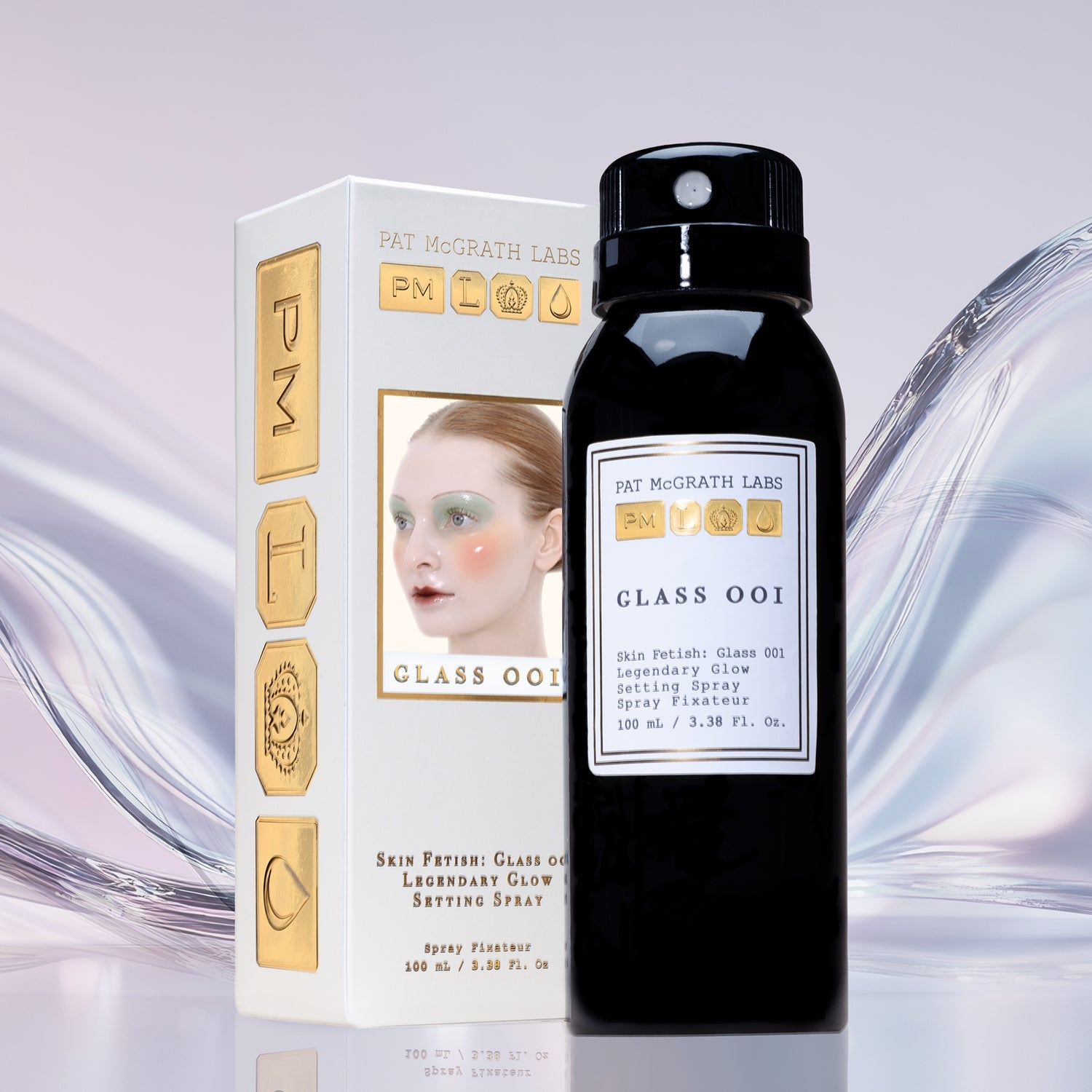 Pat McGrath Skin Fetish: Glass 001 Legendary Glow Setting Spray - Mirrors Beauty