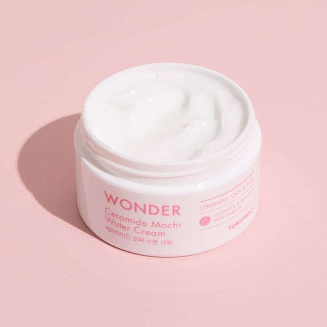 Tonymoly Wonder Ceramide Mocchi Water Cream - Mirrors Beauty