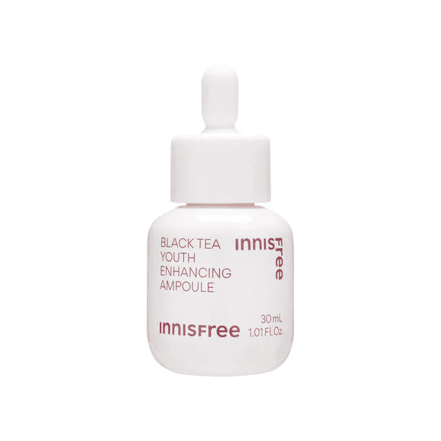 Innisfree Black Tea Youth Enhancing Ampoule - Mirrors Beauty
