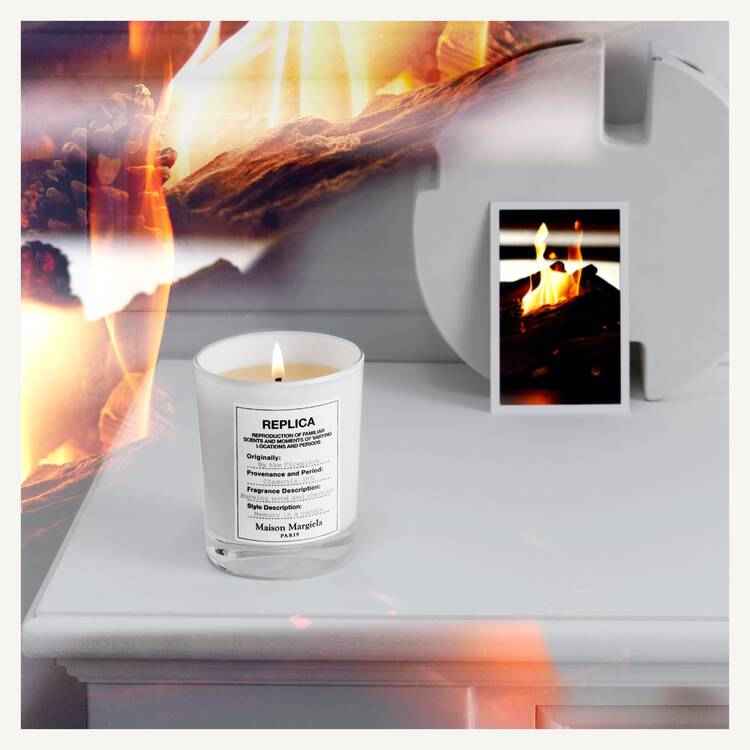 REPLICA By The Fireplace Scented Candle mini