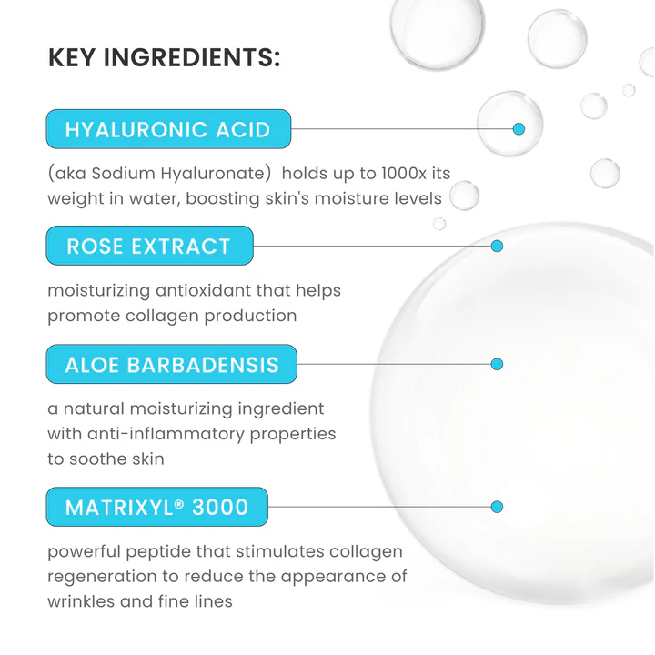 Timeless Skincare HA Matrixyl®️ 3000 w/Rose Spray - Mirrors Beauty