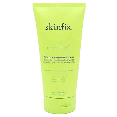 Skinfix Resurface+ Glycolic and Lactic Acid Renewing Body Scrub