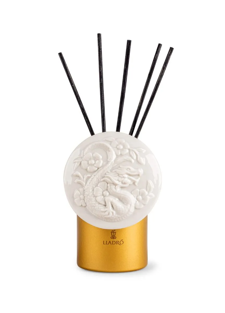 LLadro Dragon perfume diffuser - Redwood fire - Mirrors Beauty