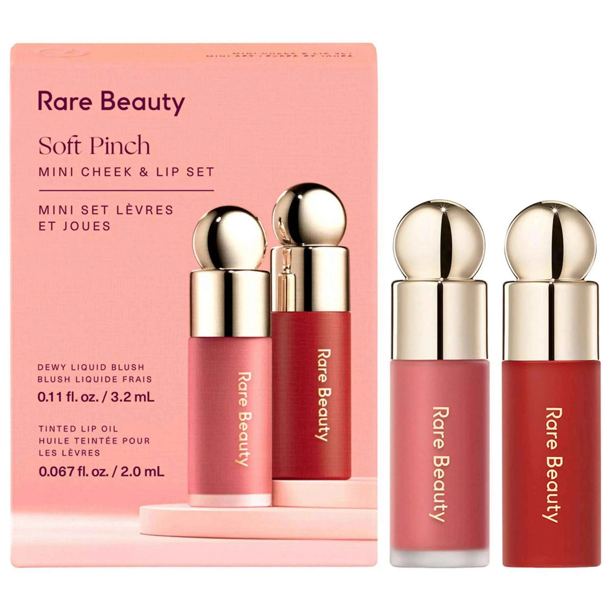 Rare Beauty Mini Check & Lip Set (2 Pieces)