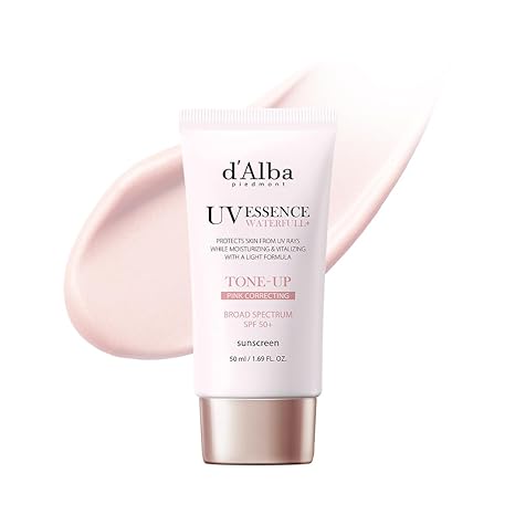 d'alba Piedmont Waterfull Tone-Up Sunscreen Serum BROAD SPECTRUM SPF 50 Mirrors Beauty