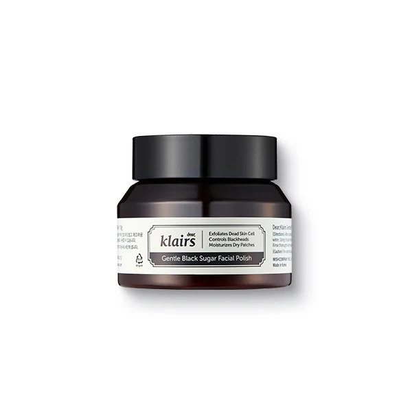 Dear, Klairs Gentle Black Sugar Facial Polish - Mirrors Beauty