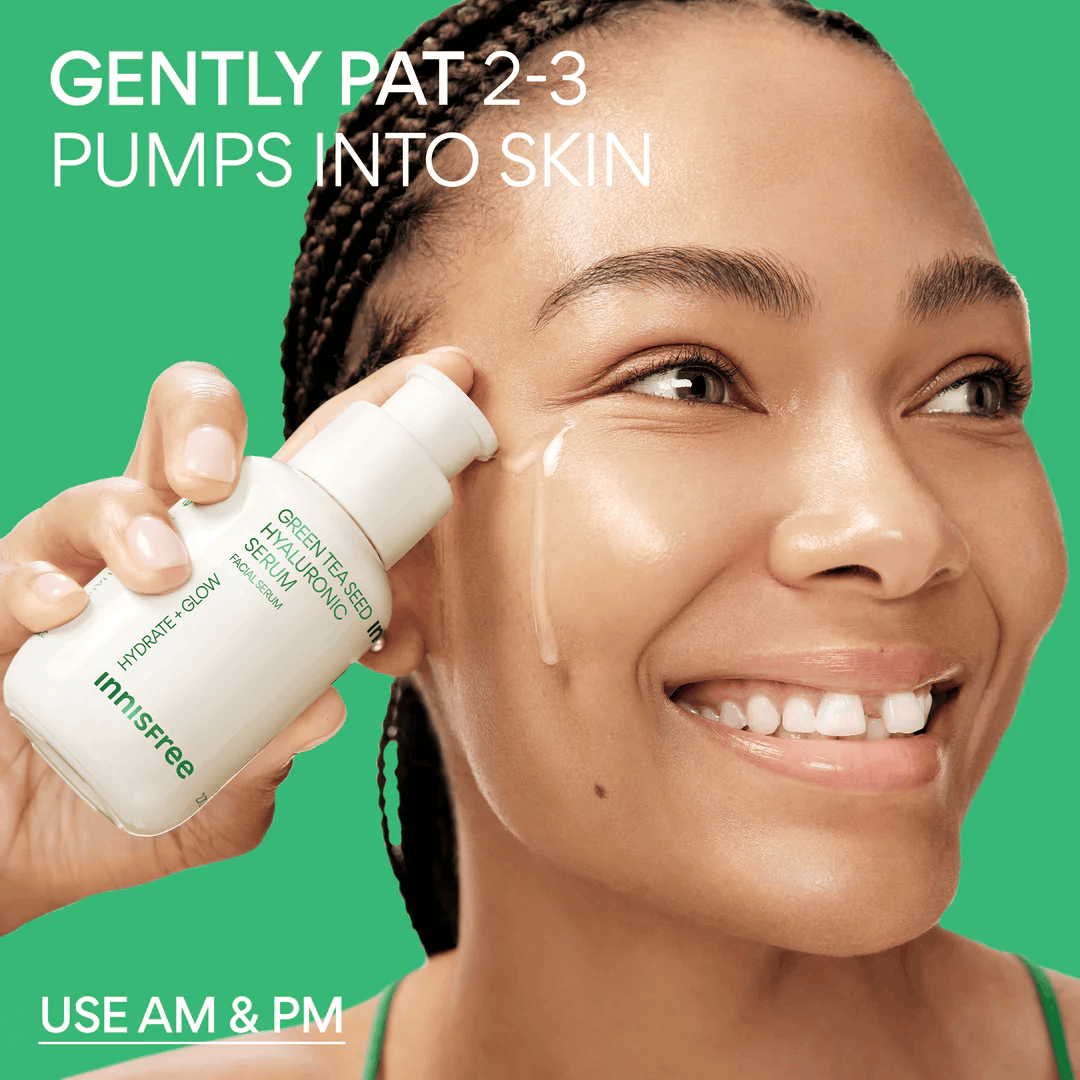 Innisfree Green Tea Seed Hyaluronic Serum - Mirrors Beauty