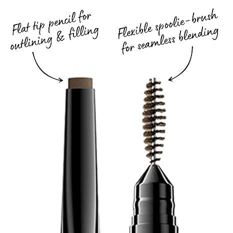 NYX PROFESSIONAL MAKEUP Precision Eyebrow Pencil - Mirrors Beauty