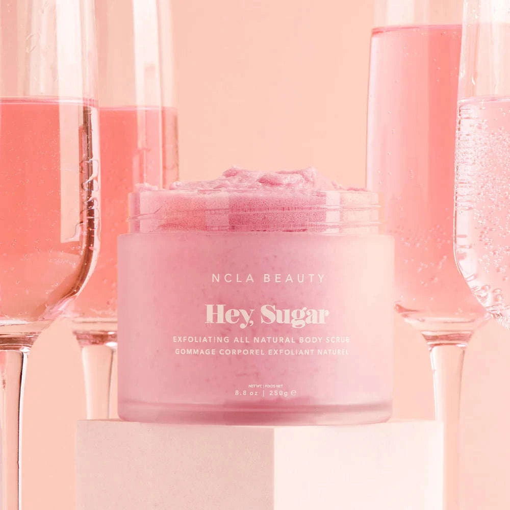 NLCA BEAUTY Hey, Sugar All Natural Body Scrub Mirrors Beauty