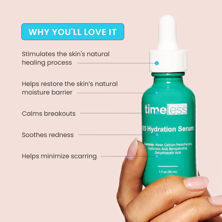 Timeless Skincare VITAMIN B5 SERUM - Mirrors Beauty