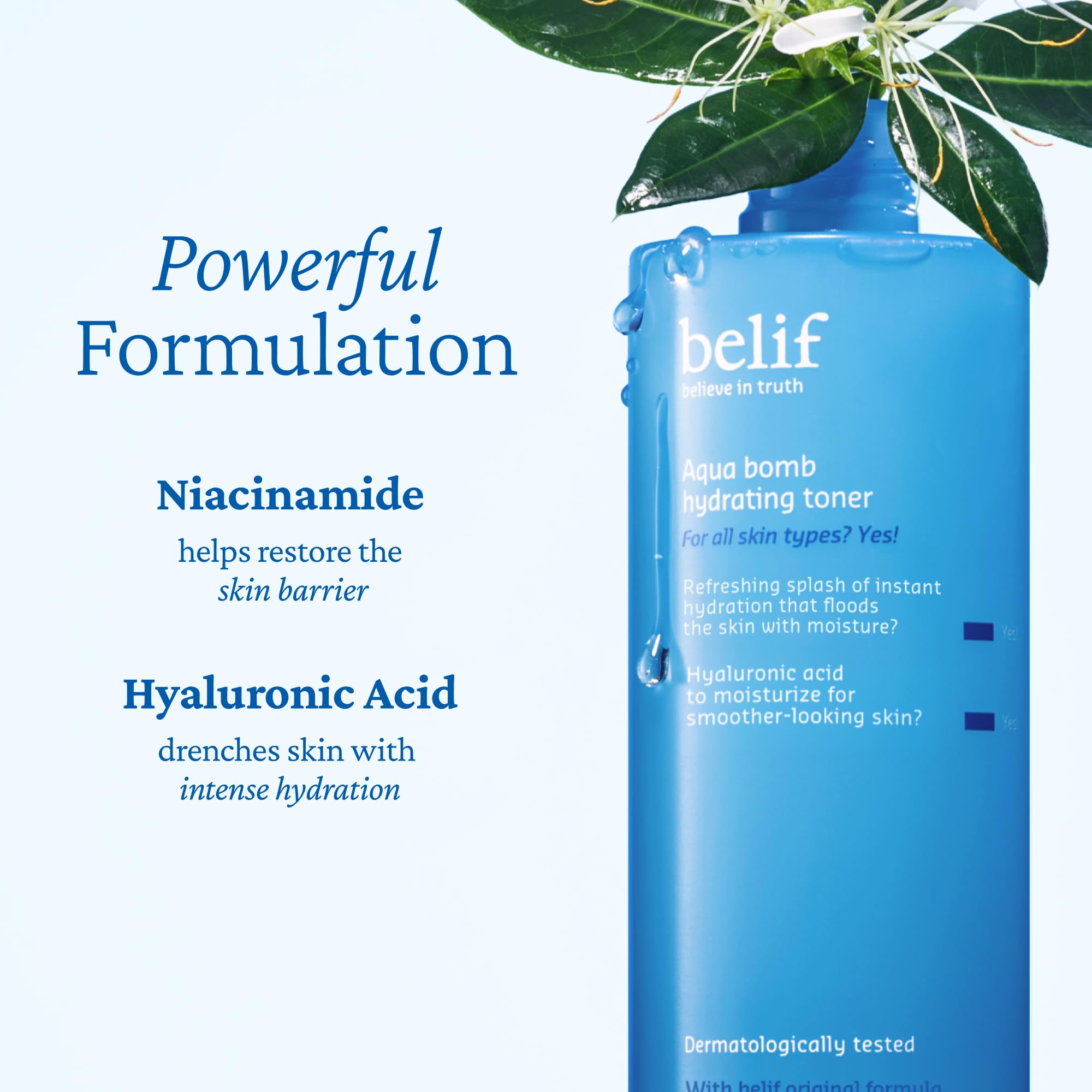 Belif Aqua Bomb Hydrating Toner - Mirrors Beauty