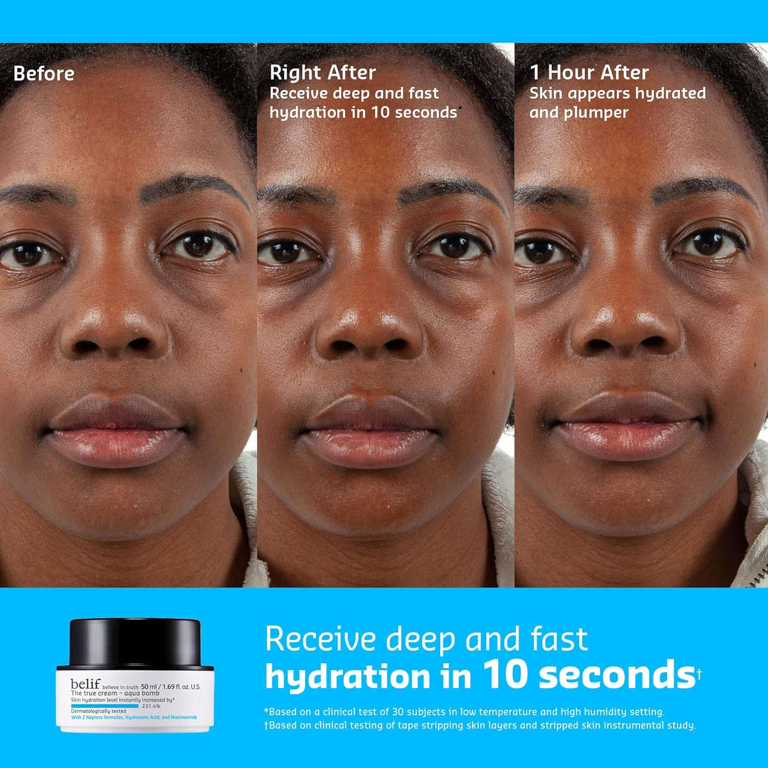 Belif THE TRUE CREAM - MOISTURIZING BOMB - Mirrors Beauty