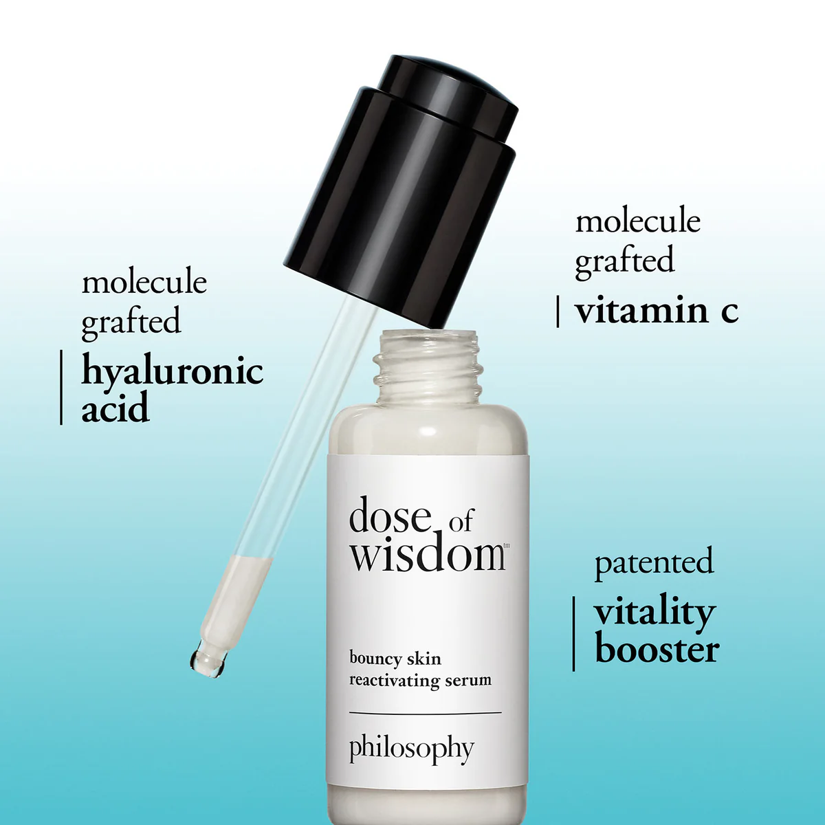 Philosophy Dose Of Wisdom Bouncy Skin Reactivating Serum - Mirrors Beauty