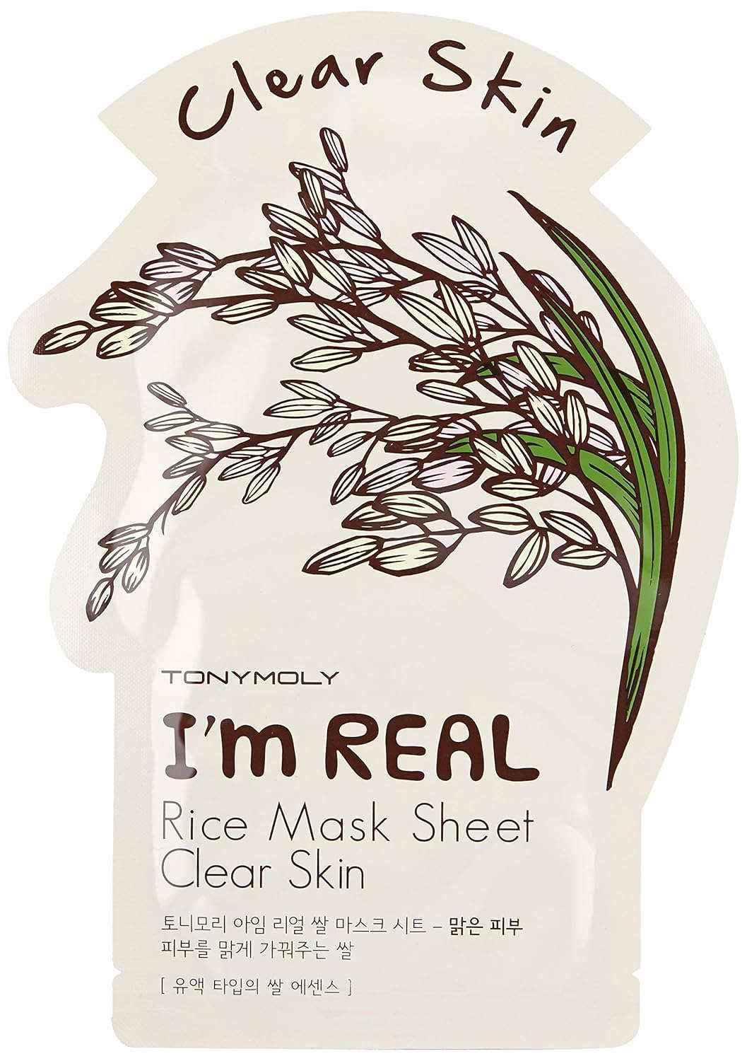 Tonymoly I`m REAL Rice Mask Sheet Clear Skin
