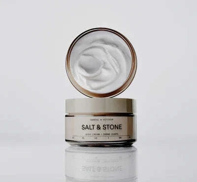 Salt & Stone Body Cream Santal & Vetiver Mirrors Beauty