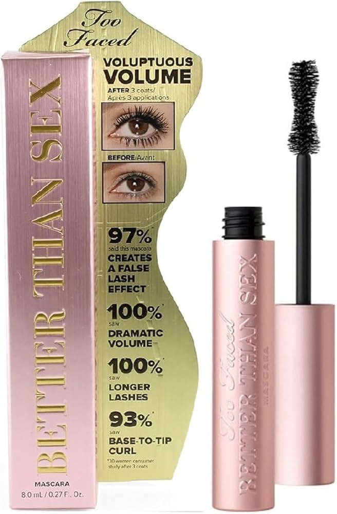 Too faced better than sex volumizing mascara - Mirrors Beauty