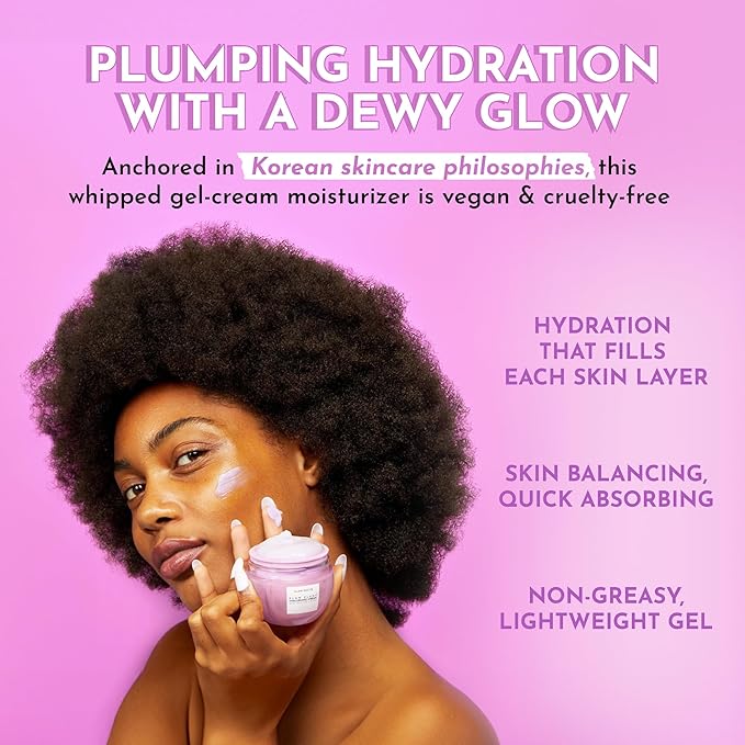 Glow Recipe Plum Plump Hyaluronic Face Cream - Hydrating, Firming & Plumping - Mirrors Beauty