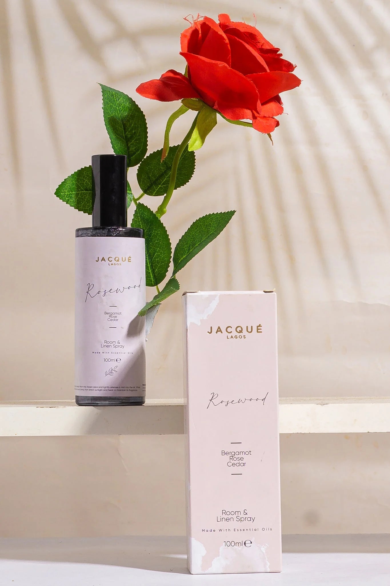 Jacque Rosewood Room & Linen Spray - Mirrors Beauty
