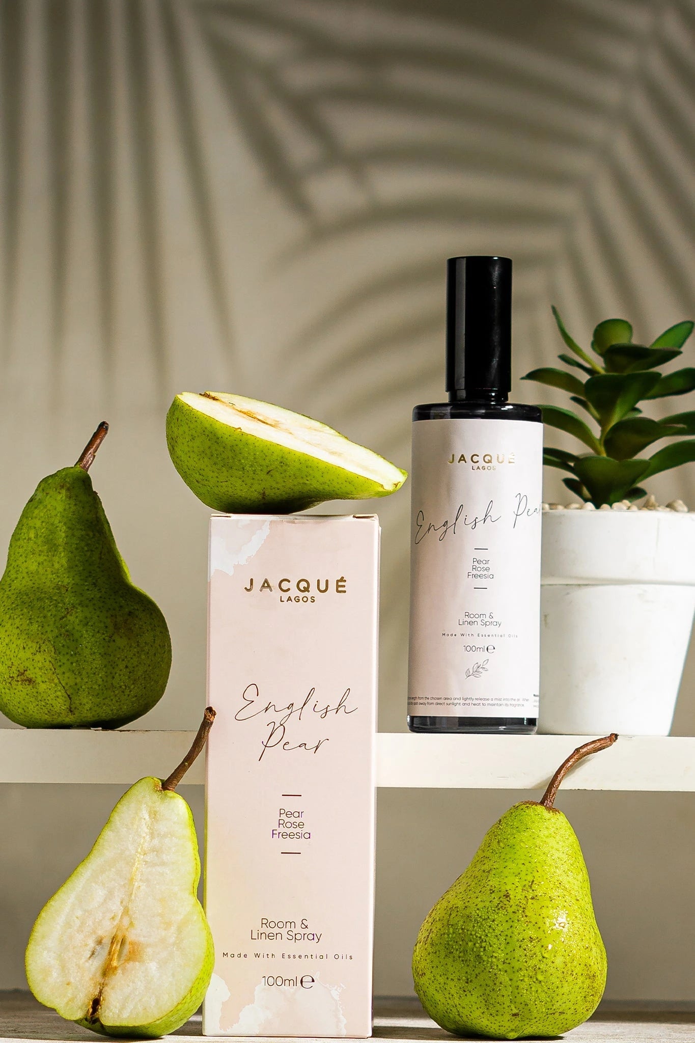 Jacque English Pear Room and Linen Spray - Mirrors Beauty