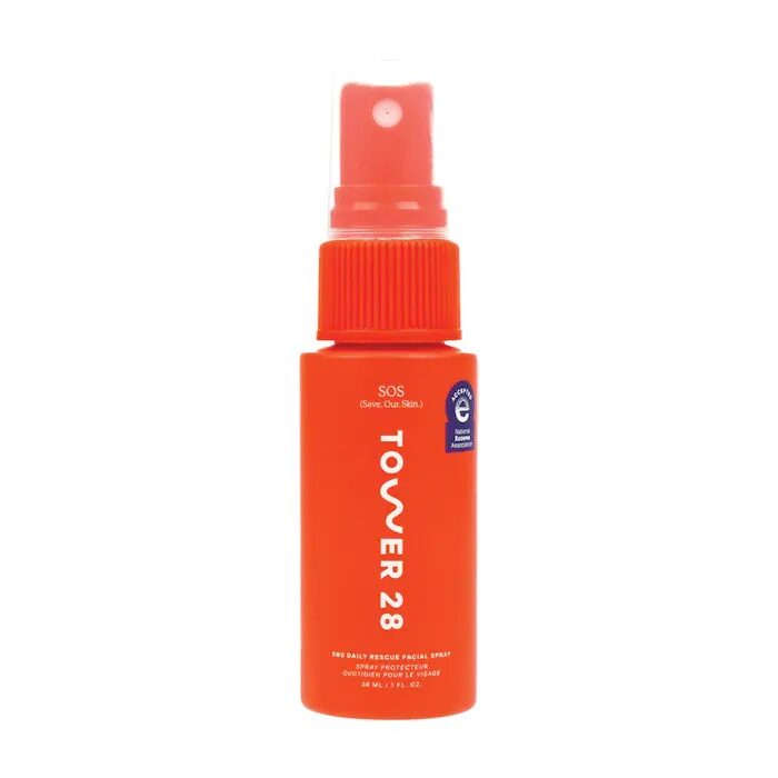 Tower 28 SOS Daily Rescue Facial Spray Mirrors Beauty