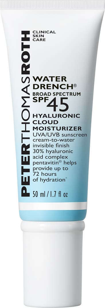 Peter Thomas Roth Water Drench Hyaluronic Cloud Moisturizer SPF 45 Mirrors Beauty