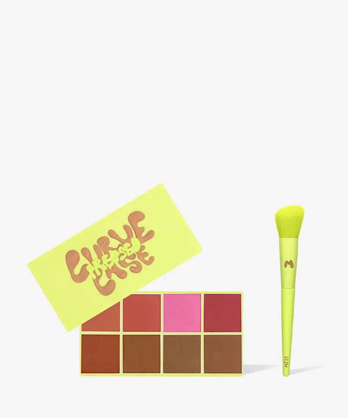 Made By Mitchell Curve Case Pressed Powder Pallete Mirrors Beauty