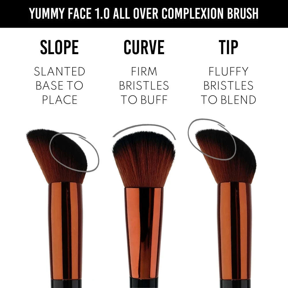 Danessa Myricks Beauty Yummy Face 1.0 All Over Complexion Brush Mirrors Beauty