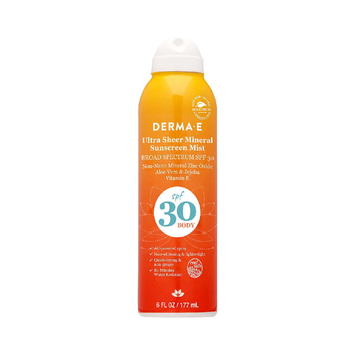 Derma E Ultra Sheer Mineral Body Sunscreen Mist Spf 30 Mirrors Beauty