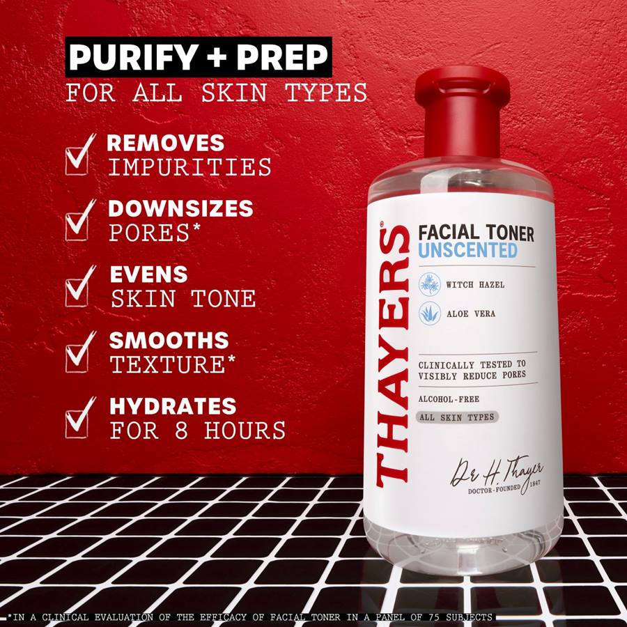 Thayers Facial Toner Unscented Mirrors Beauty
