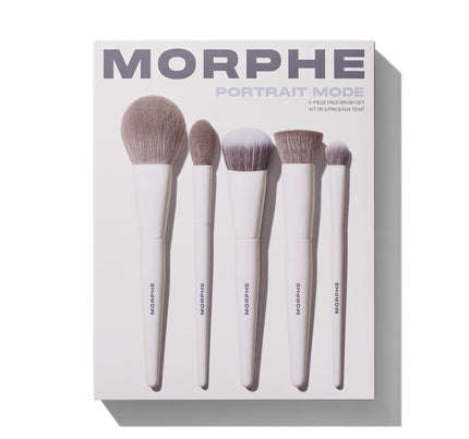 Morphe Portrait Mode 5-Piece Face Brush Set Mirrors Beauty