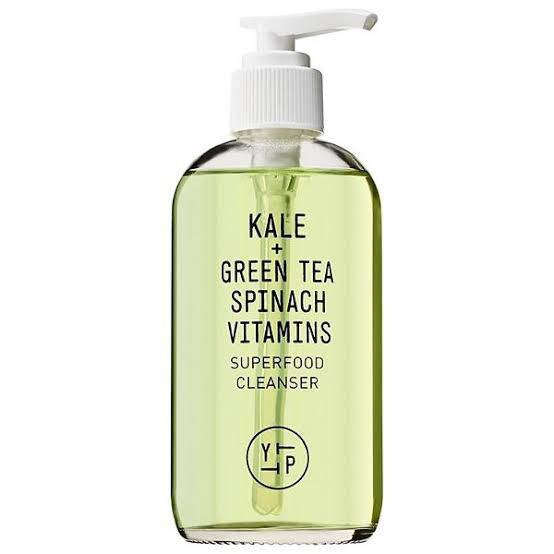 Youth To The People Kale+Green Tea Spinach Vitamins Superfood Cleanser Mirrors Beauty