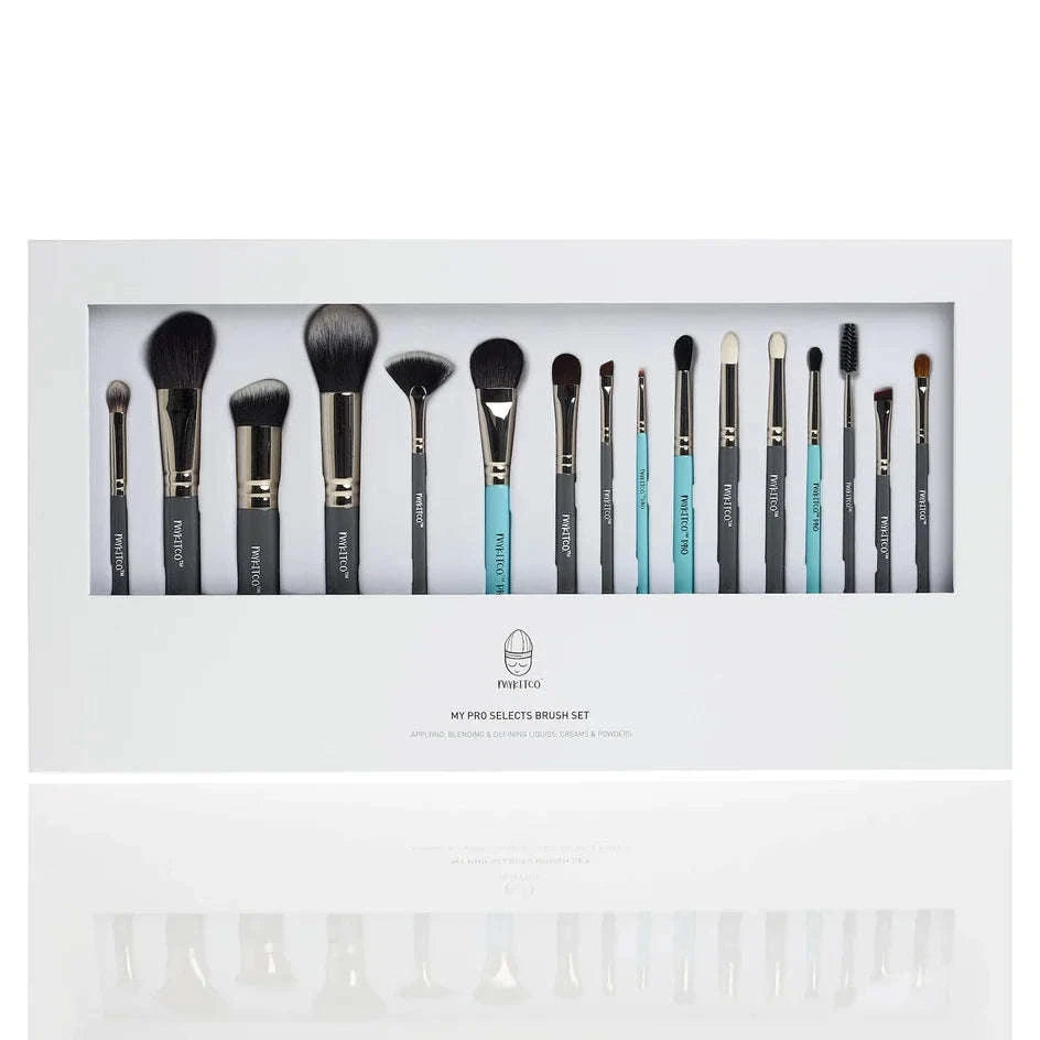 MYKITCO. My Pro Selects Makeup Brush Set Mirrors Beauty