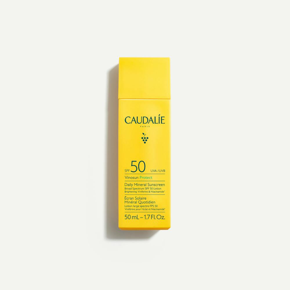 Caudalíe Vinosun Protect Daily Mineral Sunscreen Spf50 Lotion Mirrors Beauty