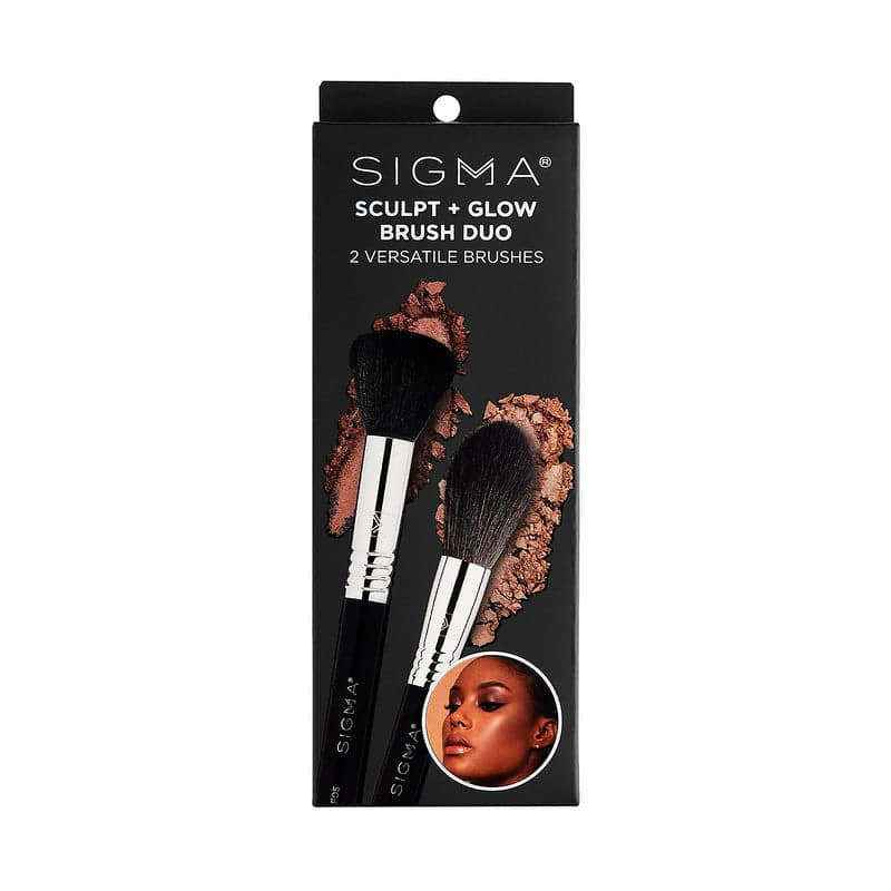 Sigma Beauty Brush Sculpt + Glow Duo Brush Set