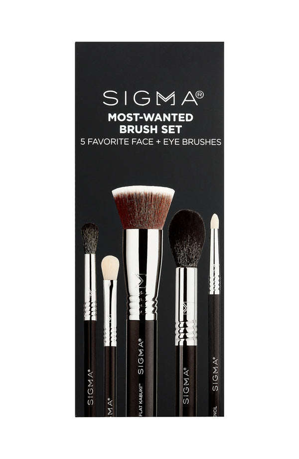 Sigma Beauty Most Wanted 5 Brush Set Mirrors Beauty