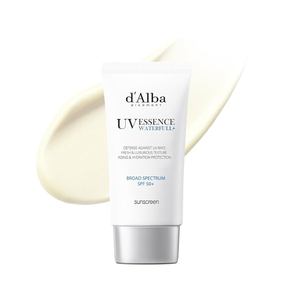 d'Alba UV Essence Waterfull+ Sunscreen, SPF 50+ Mirrors Beauty