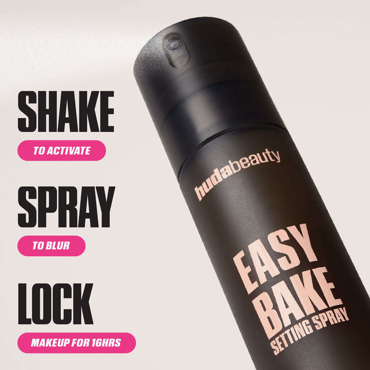 Huda Beauty Easy Bake Setting Spray Mirrors Beauty