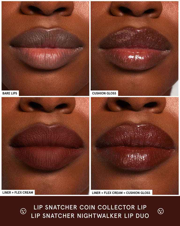 One Size Lip Snatcher Hydrating Liquid Lipstick And Lip Gloss Duo