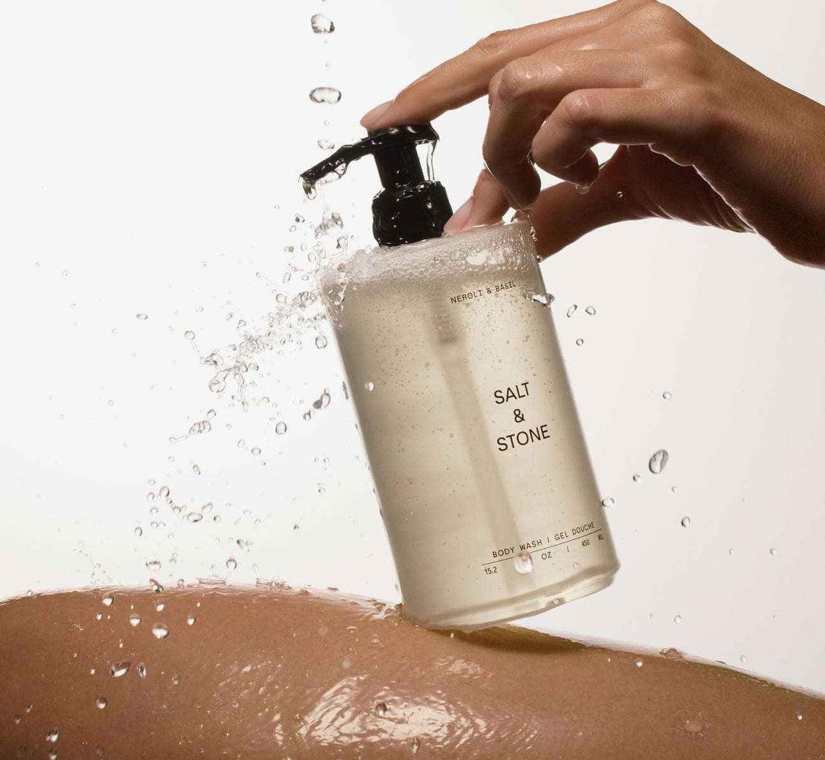 SALT & STONE Body Wash Santal & Vetiver