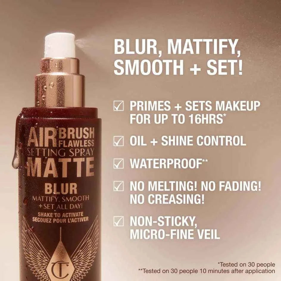 Charlotte Tilbury Airbrush Flawless Setting Spray Matte Blur