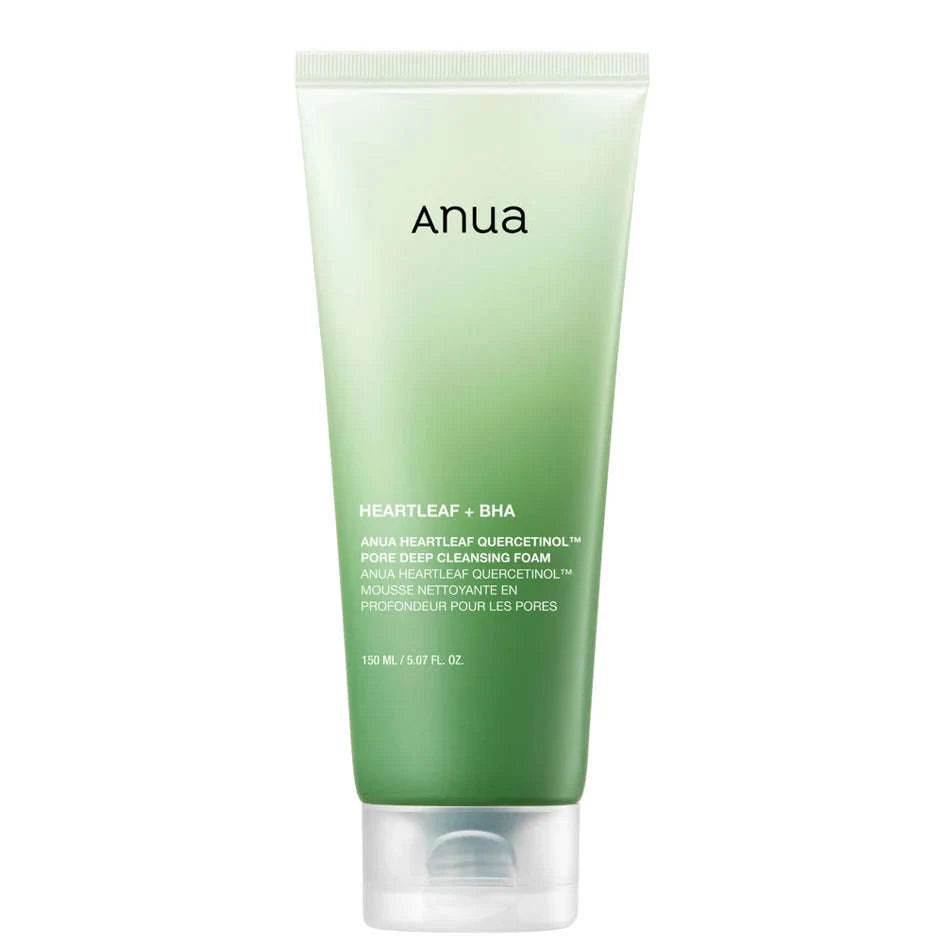 Anua Heartleaf Quercetinol Pore Deep Cleansing Foam Mirrors Beauty
