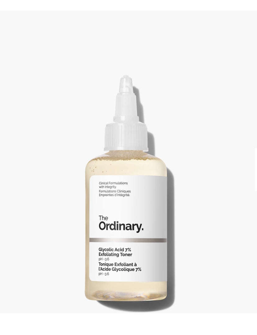 The Ordinary Glycolic Acid 7% Exfoliating Toner Mirrors Beauty