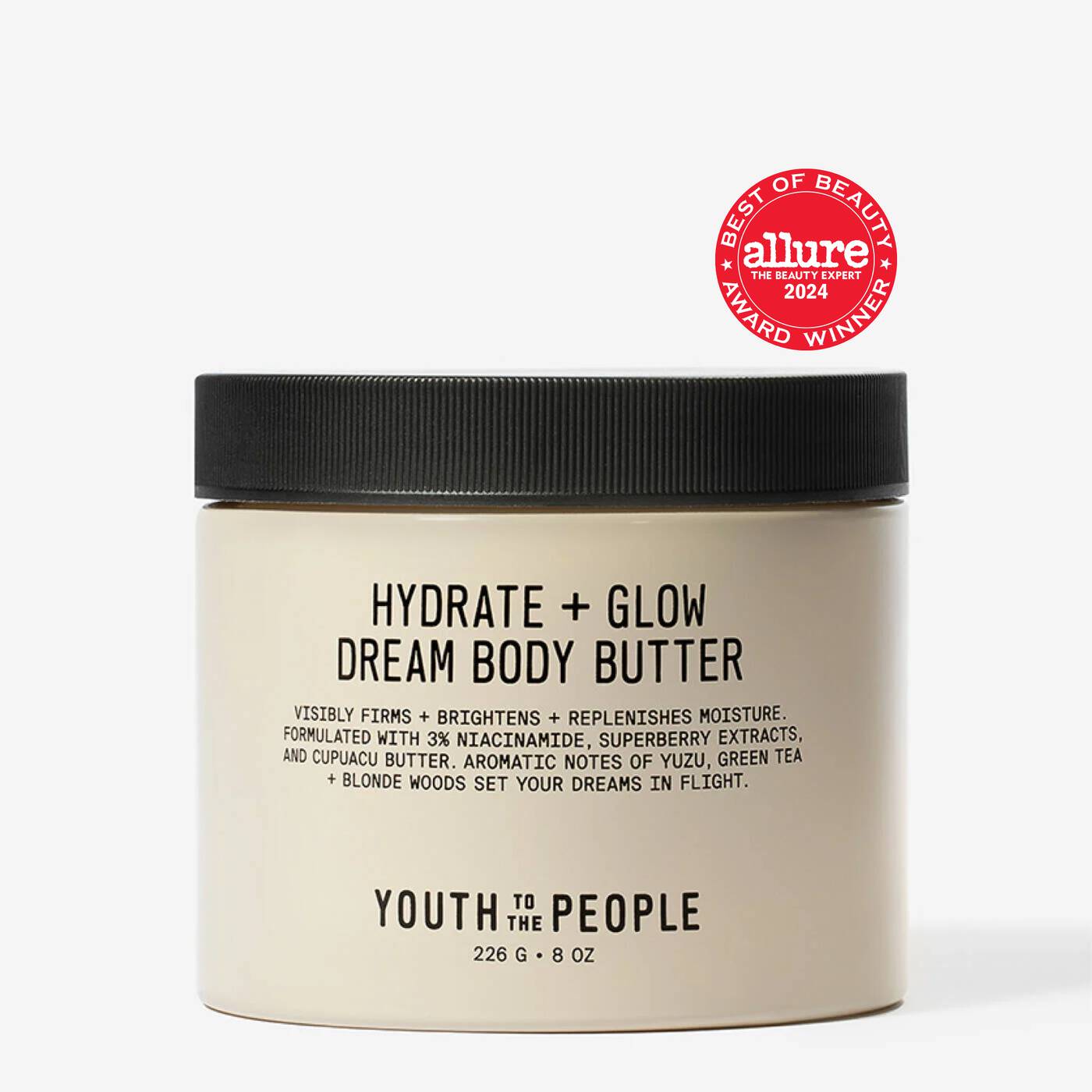 Youth To The People SUPERBERRY HYDRATE + GLOW DREAM BODY BUTTER Mirrors Beauty